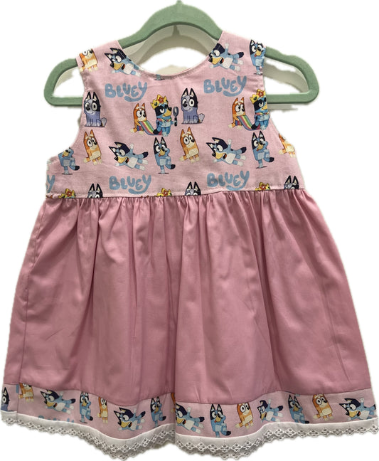 Pink Bluey Dress