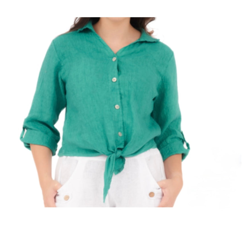 Bela Linen Top