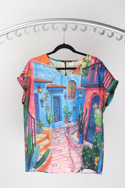 Serene Cascade Blouse