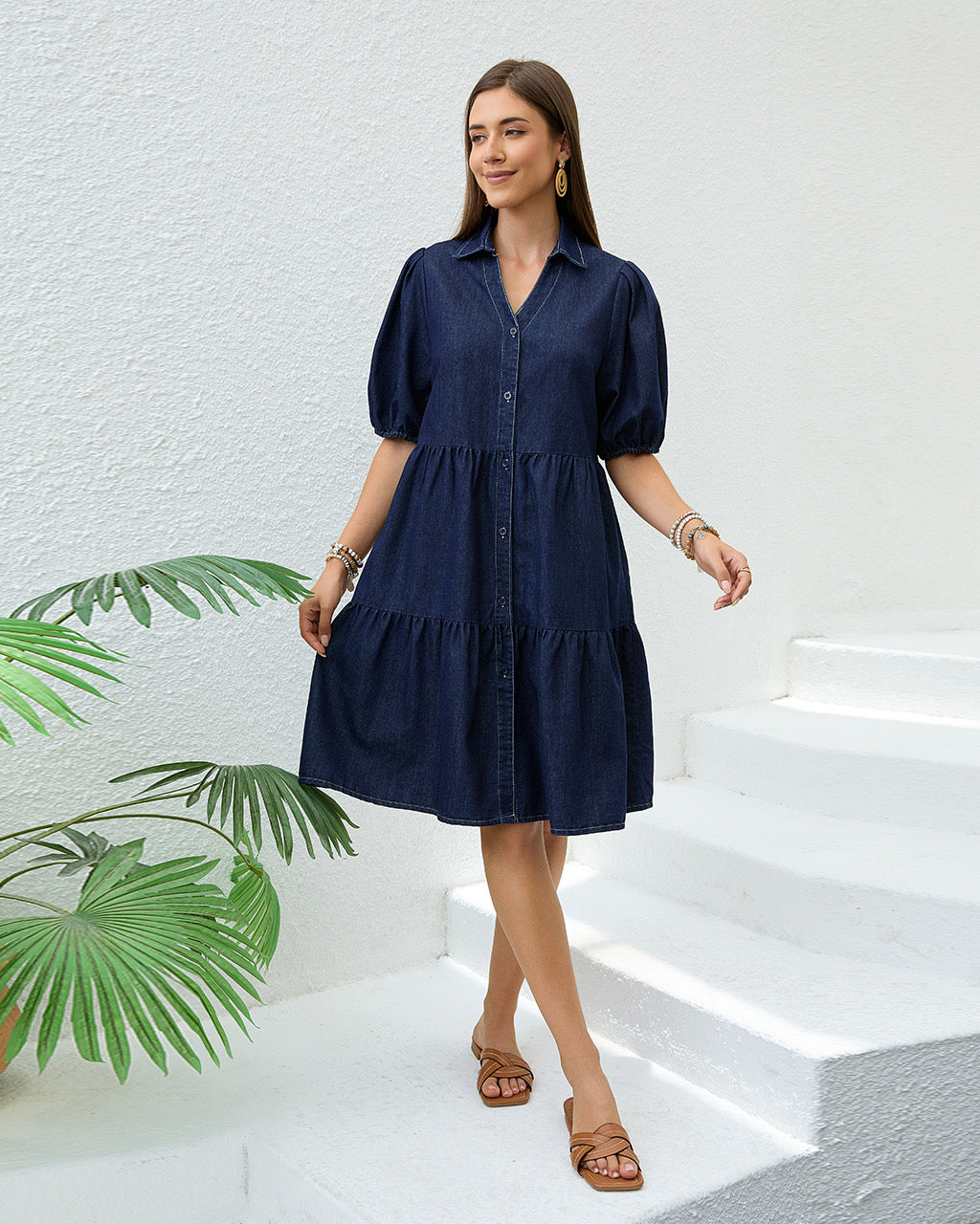 Paula Denim Dress