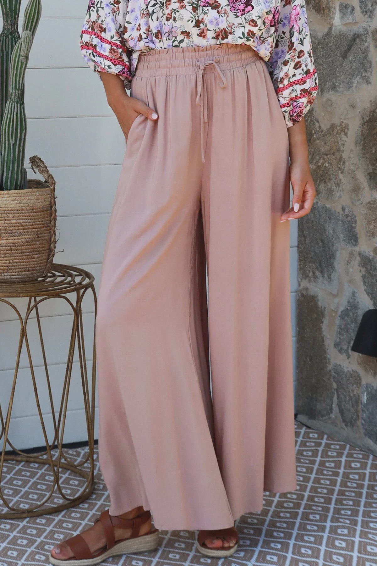 Esme Beige Pants