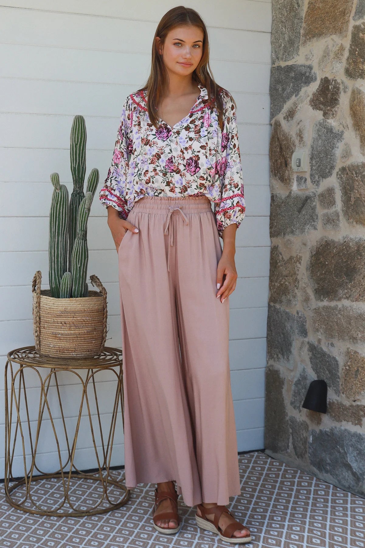 Esme Beige Pants