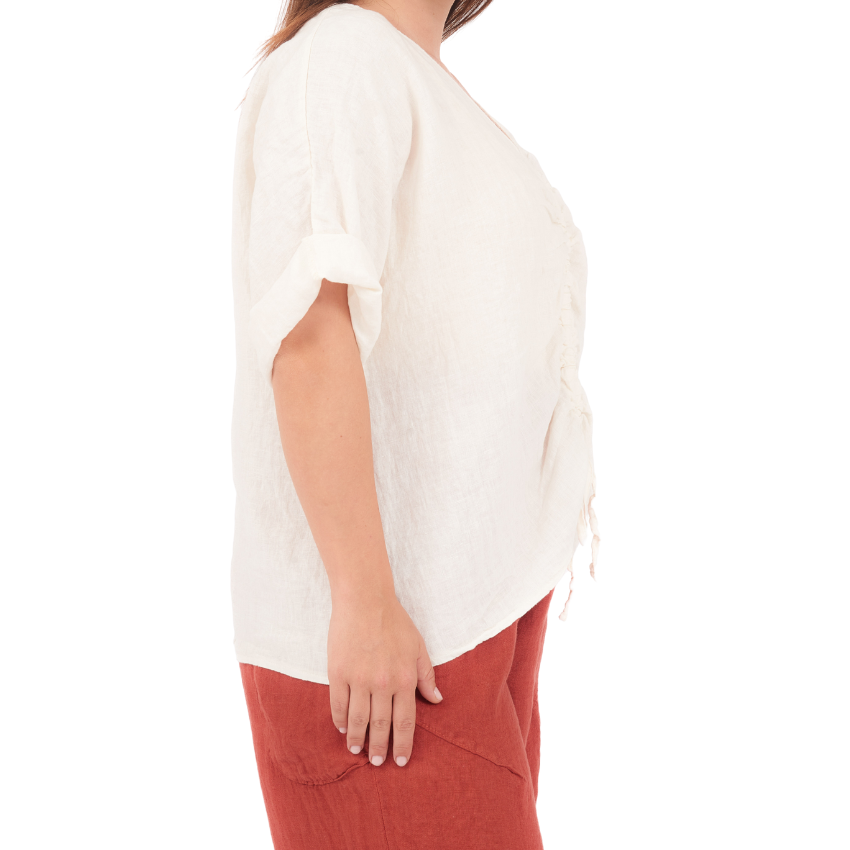 Bindi Linen Top