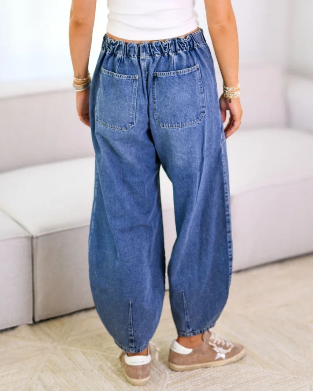 Barrel Legged Jeans
