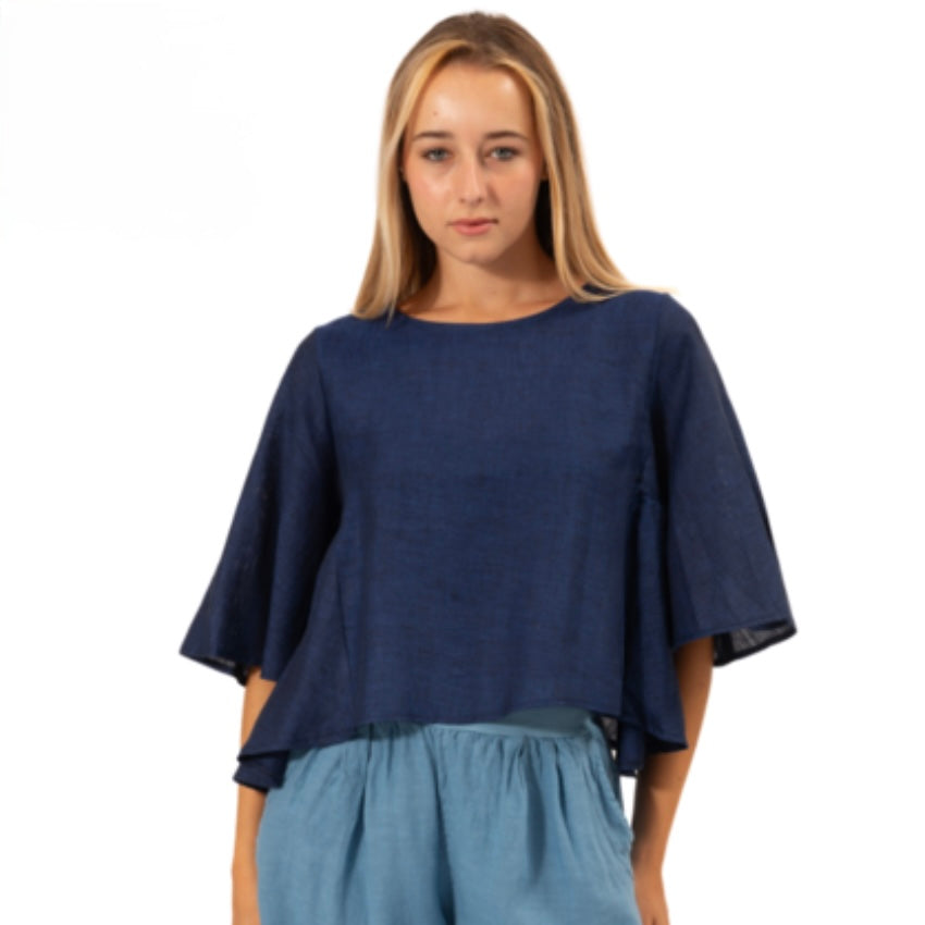 Marinella Linen Top