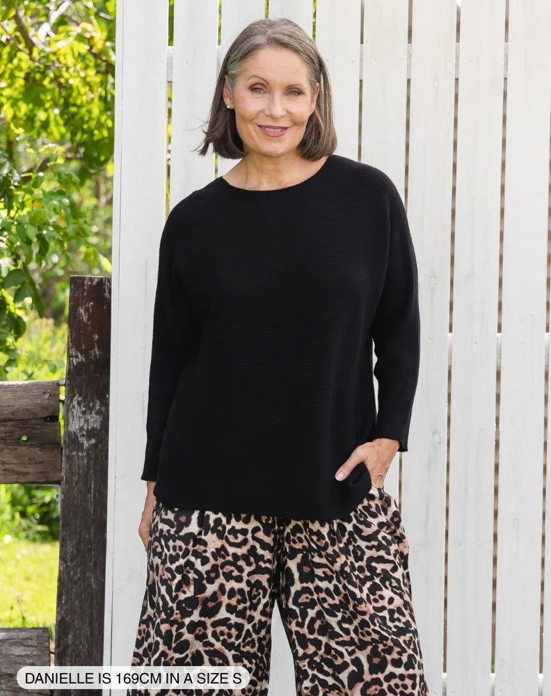 Boat Neck Knit