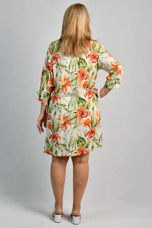 V Neck Vicky Dress