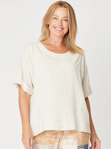 Linen Shore Top