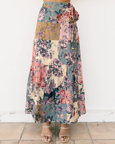 Vintage Wrap Skirt