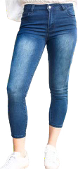 Denim 3/4 Pant