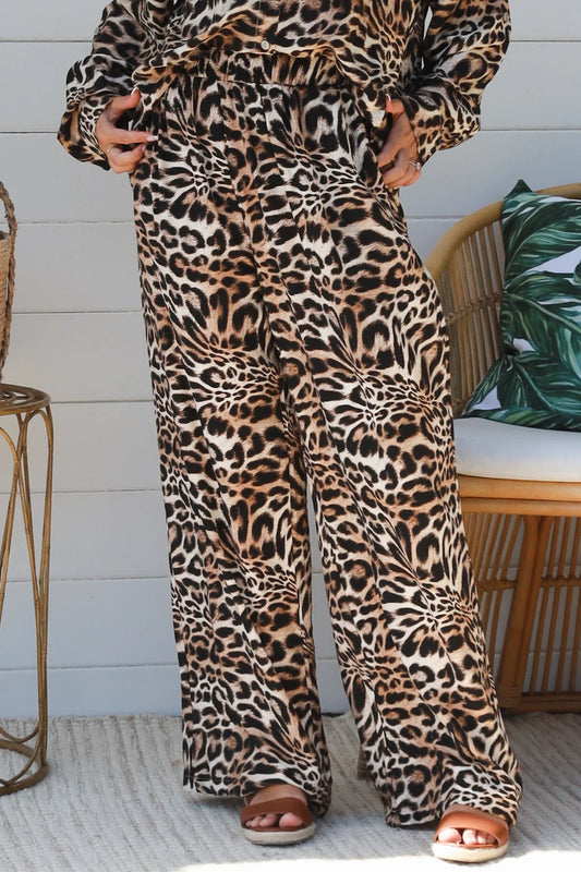 Cheetah Print Pants