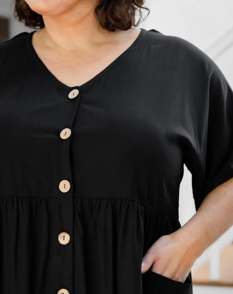 Pocket Babydoll Dress