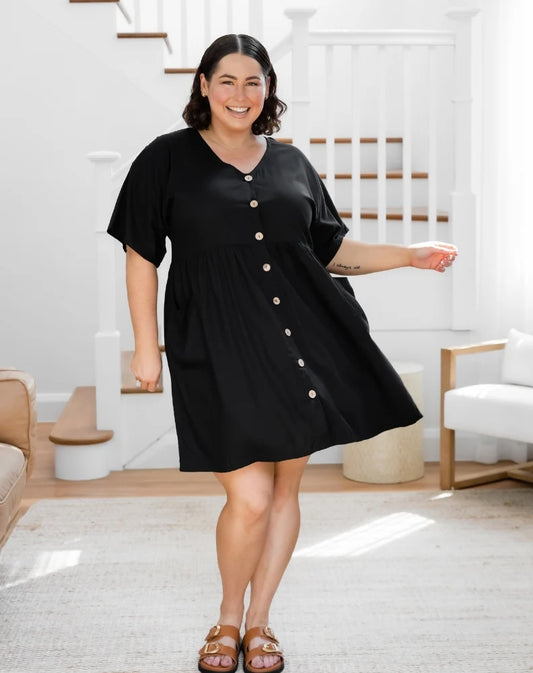 Pocket Babydoll Dress