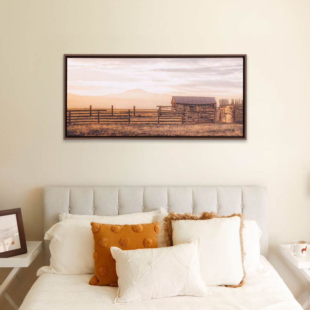 Rustic Sunset Canvas