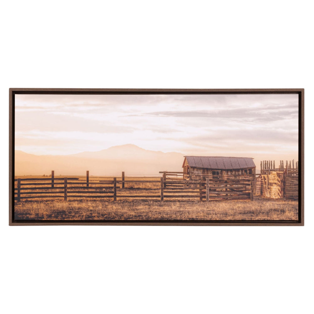 Rustic Sunset Canvas